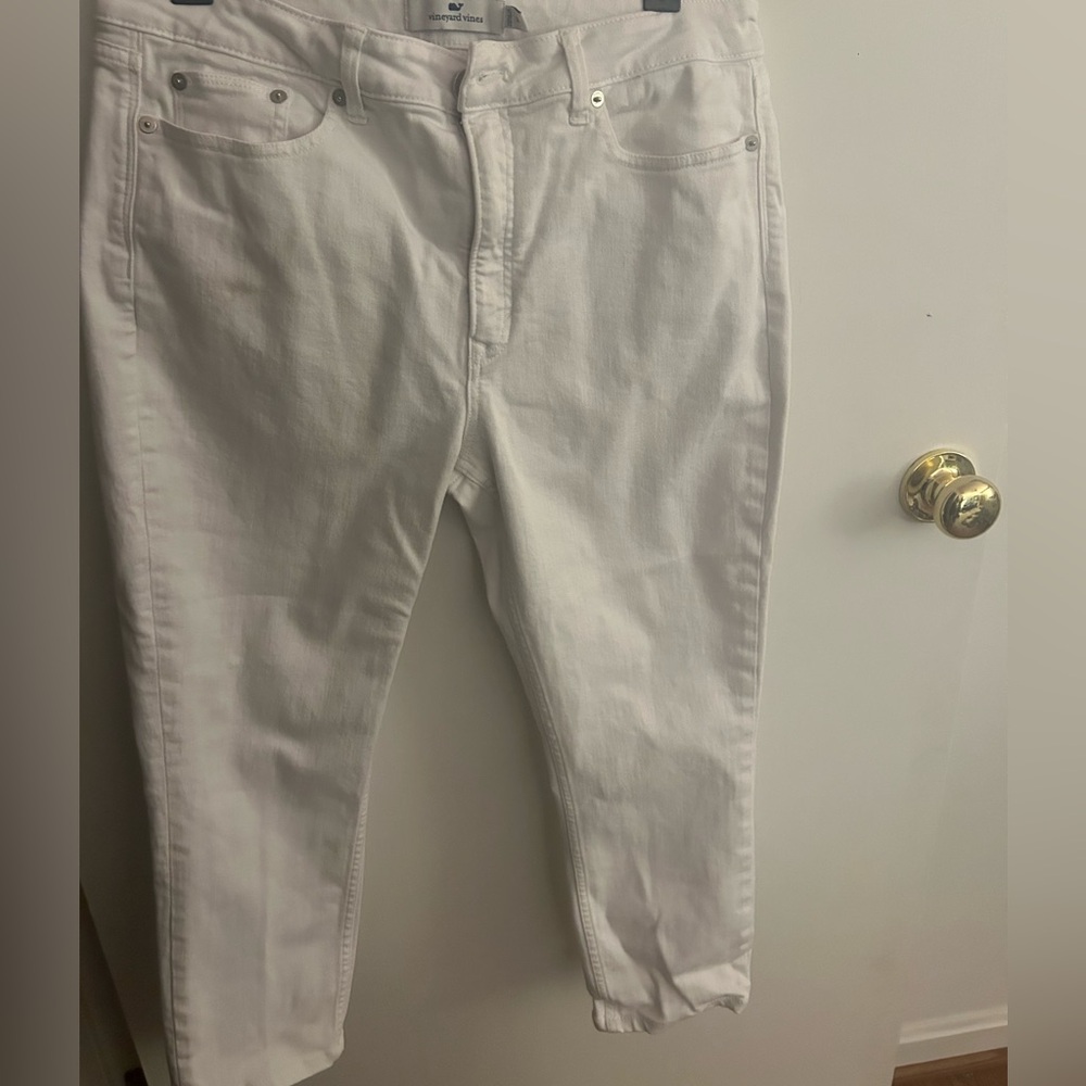 Vineyard Vines White Skinny Jeans - Size 31